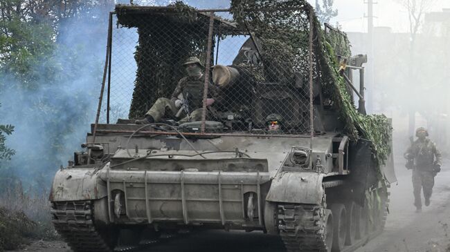 ВС России уничтожили бронемашину Senator ВСУ под Константиновкой ВС России уничтожили бронемашину Senator ВСУ под Константиновкой