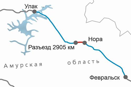 В Амурской области модернизировали участок Байкало-Амурской магистрали