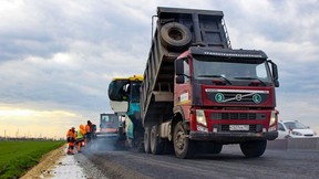 Марат Хуснуллин: Расширение участка трассы Р-280 «Новороссия» на обходе Таганрога выполнено на 45%