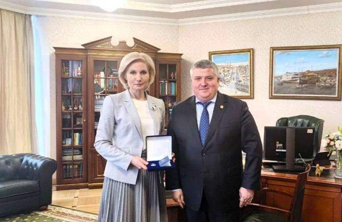 Александр Дронов встретился с первым замминистра труда и соцзащиты РФ