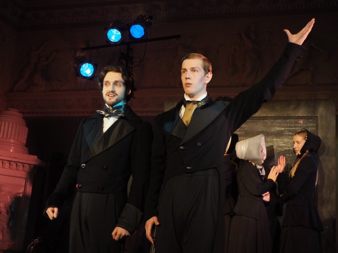 «Пушкинская школа Владимира Рецептера» представила спектакль «Невский проспект»