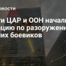 Власти ЦАР и ООН начали операцию по разоружению бывших боевиков