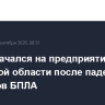 Пожар начался на предприятии в Рязанской области после падения обломков БПЛА