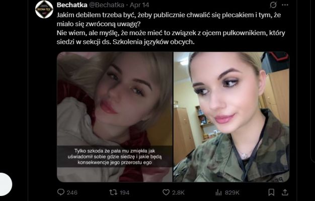 В Войске польском — скандал под сексуальным соусом