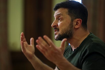 В России назвали театром отключение света во время интервью Зеленского