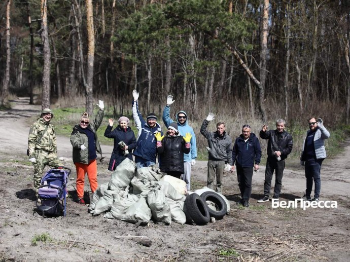Издательский дом «Мир Белогорья» присоединился к субботнику в Белгороде