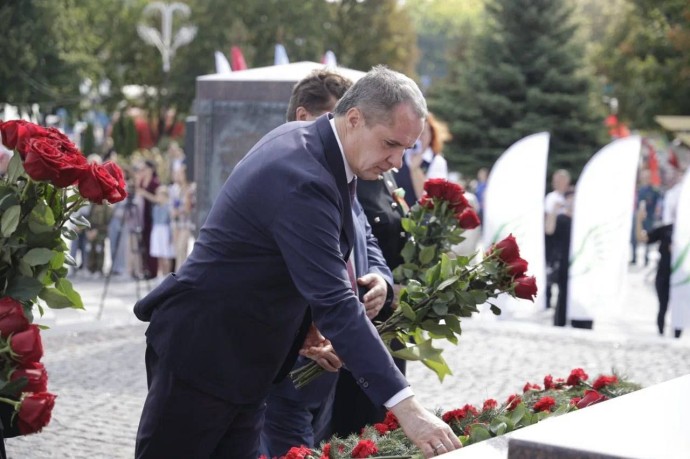 Вячеслав Гладков посетил Старый Оскол в день его 432-летия