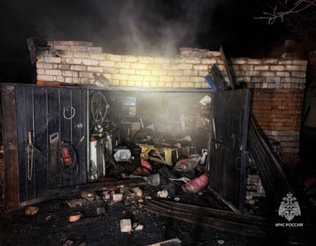 В Башкирии в сгоревшем гараже нашли мертвого мужчину