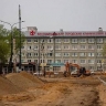Часть улицы Горького отремонтируют в Благовещенске до конца июня