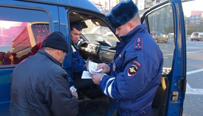 Число выявленных в Москве за день непристегнутых водителей в январе – феврале снизилось на 42%