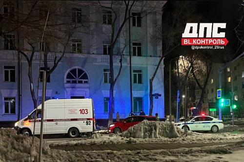 Соцсети: В Благовещенске на дороге сбили пешехода