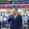 В аэропорту Пулково открылась фотовыставка об истории ПМЭФ