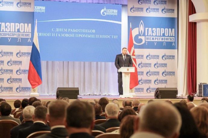 Уровень газификации Тульской области превысил 85% благодаря сотрудничеству с «Газпромом»