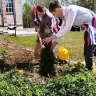 Выпускники ярославских школ и детсадов приняли участие в акции «Деревья вместо шаров»