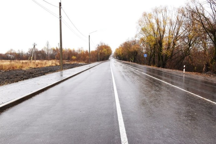 На улице Новоселов в Пензе завершили основные этапы ремонта