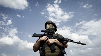 Экшен-кадры с передовой: как российские бойцы из автоматов сбили дроны ВСУ