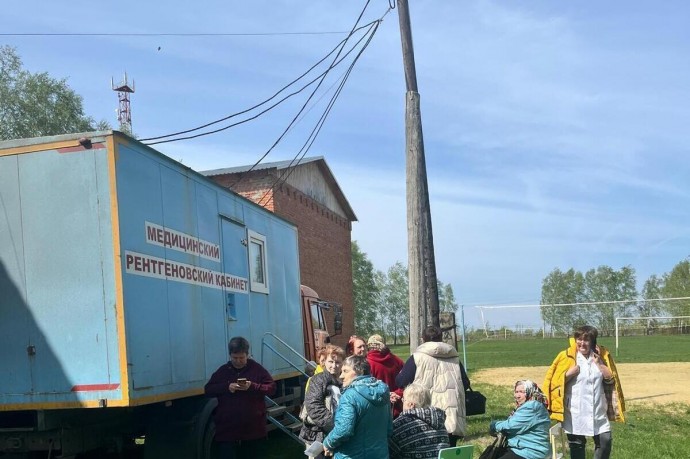 Тамбовский автопоезд «Забота» побывал в Моршанском округе