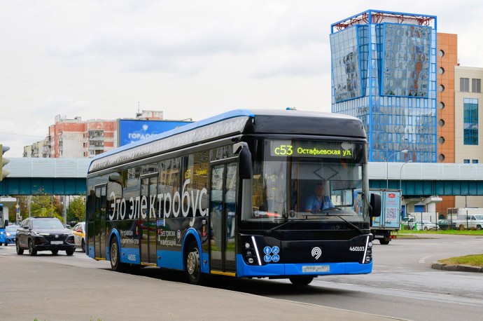 Электробусы выйдут на маршрут С914 на юге столицы