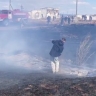 В Бурятии из-за травы разбушевался пожар