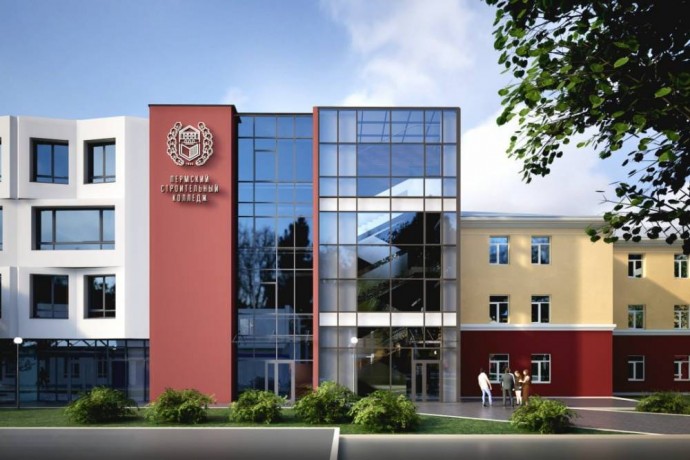 Два корпуса Пермского строительного колледжа на Комсомольском проспекте отстроят заново