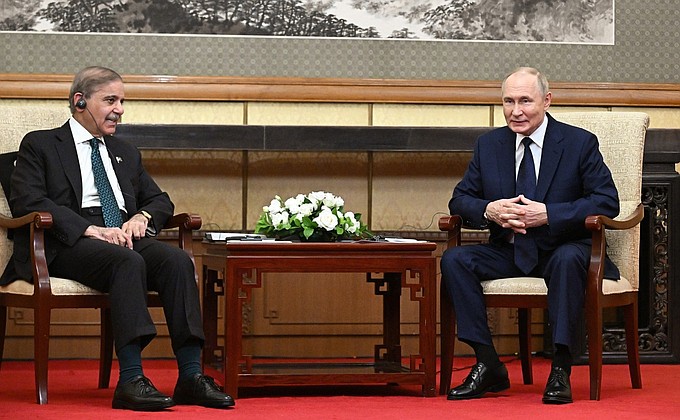 Встреча с Премьер-министром Пакистана Шехбазом Шарифом