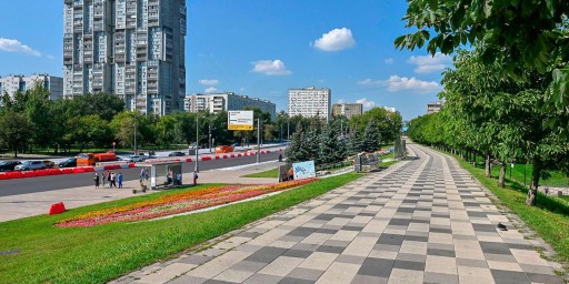 Благоустройство Щелковского шоссе планируют завершить осенью