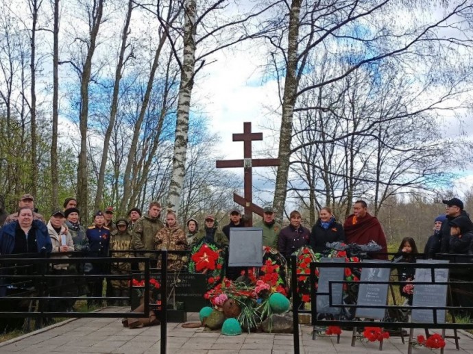 В Валдайском округе увековечили память бурятских защитников Северо-Запада