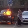Полиция завела уголовное дело о поджоге автомобиля во дворе дома в Уфе