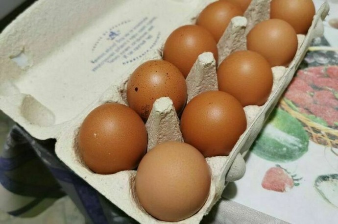 Яйца подешевели на 2 процента за неделю