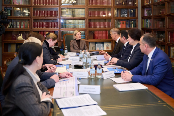 Ольга Любимова встретилась с Главой Республики Башкортостан