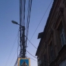 У астраханского здания поехала крыша