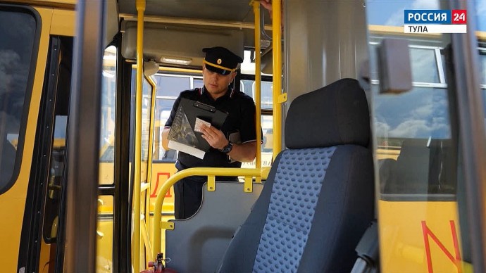 Во время проверки тульских автобусов было выявлено 33 нарушения