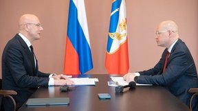 Дмитрий Чернышенко провёл рабочую встречу с губернатором Севастополя Михаилом Развожаевым