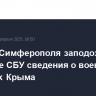 Жителя Симферополя заподозрили в передаче СБУ сведения о военных объектах Крыма
