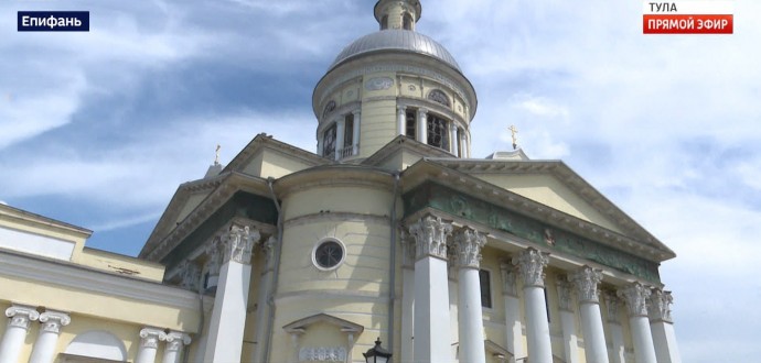 В епифанский храм, пострадавший от беспилотника, ограничили вход