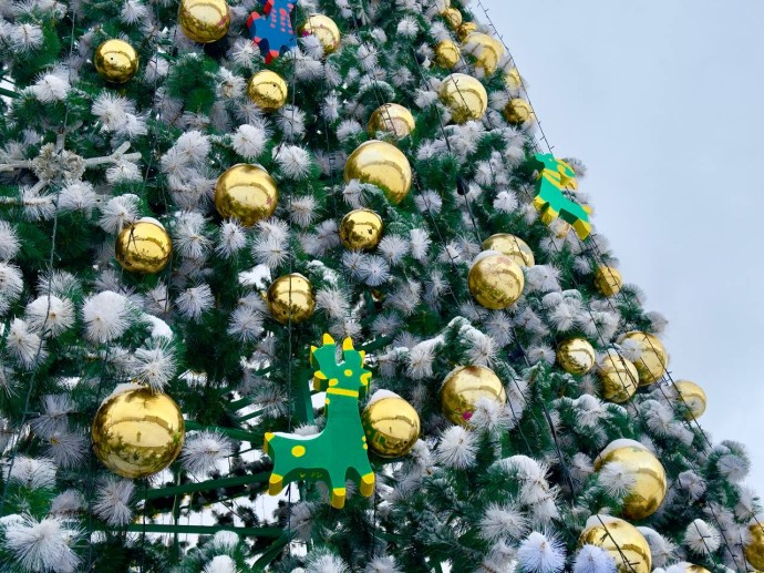 В Пензе на главную елку и комплект украшений к ней потратили 7,5 млн рублей