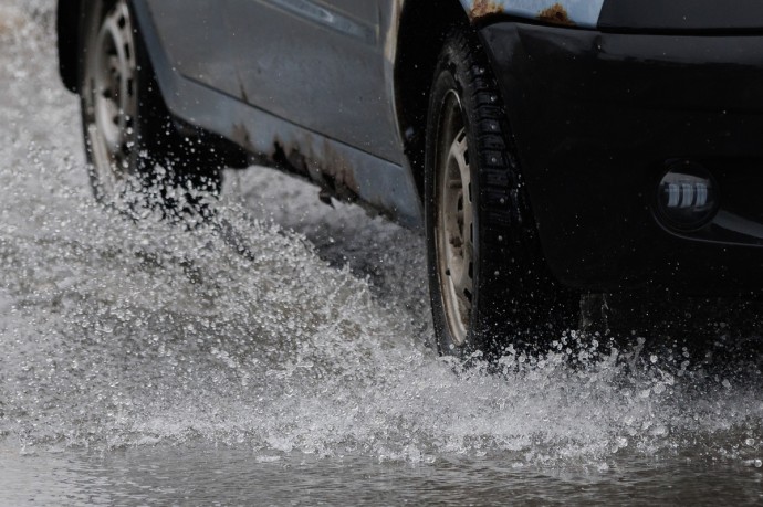 В Подмосковье загорелась "Газель"