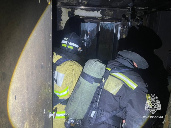 В Новомосковске пожар унес жизнь 46-летнего мужчины