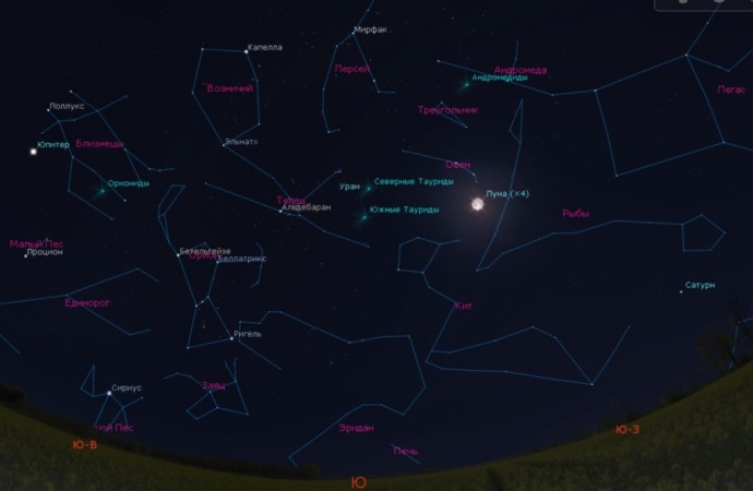 Жители Башкирии увидят метеорный поток Южных Таурид Жители Башкирии увидят метеорный поток Южных Таурид