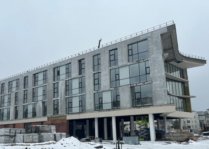 В Ярославле завершается строительство школы на улице Большой Федоровской
