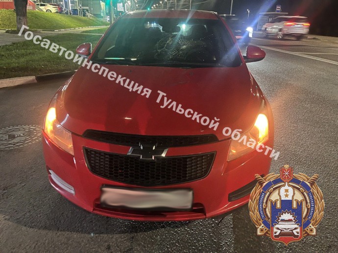 В Туле водитель сбил пешехода на регулируемом переходе