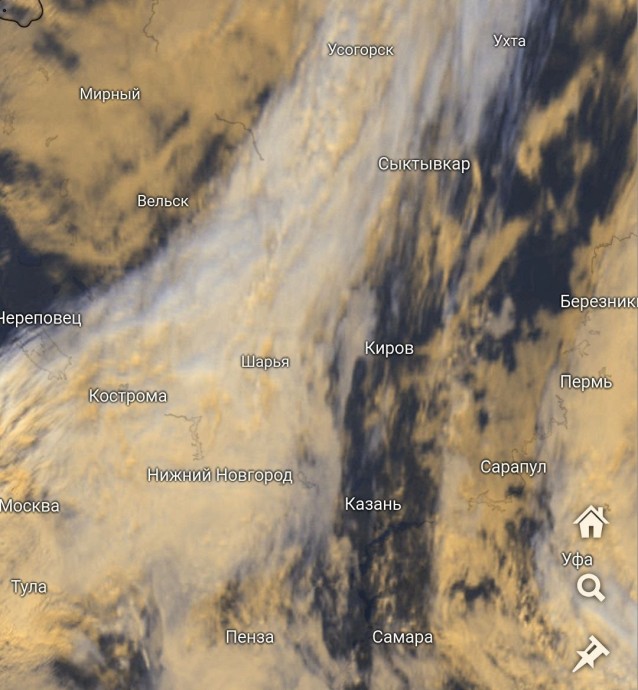 На Кировскую область надвигаются дожди На Кировскую область надвигаются дожди