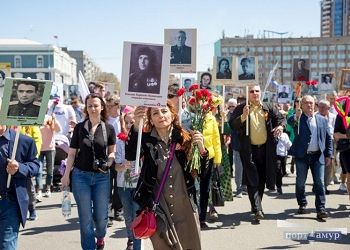 В Благовещенске назвали время старта «Бессмертного полка»