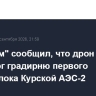 "Росатом" сообщил, что дрон атаковал в четверг градирню первого энергоблока Курской АЭС-2