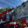 В Белогорске после урагана восстанавливают крыши домов