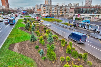 Завершилось благоустройство Волгоградского проспекта