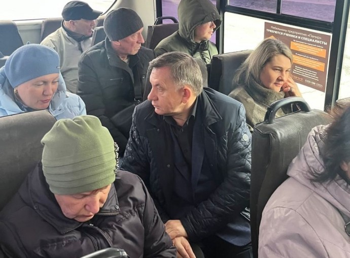 Глава пензенского минстроя прокатился на маршрутке в час пик