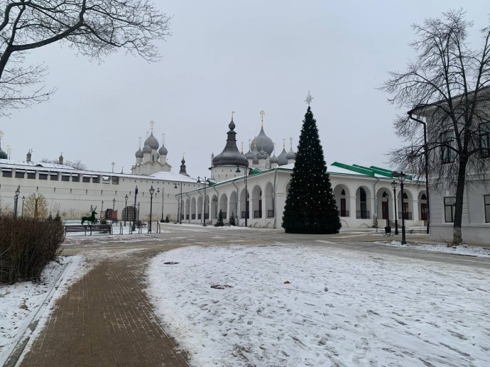 Пешеходную зону создают в Ростове Великом Пешеходную зону создают в Ростове Великом