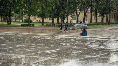 «Водоканал» подготовился к сильным ливням в Петербурге