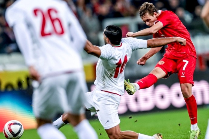 Сборная России впервые обыграла Иран благодаря голу Батракова